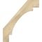 Ekena Millwork 4"W x 26"D x 30"H Merced Rough Sawn Knee Brace, Douglas Fir BRC04X26X30MRC00RDF - alternate 4